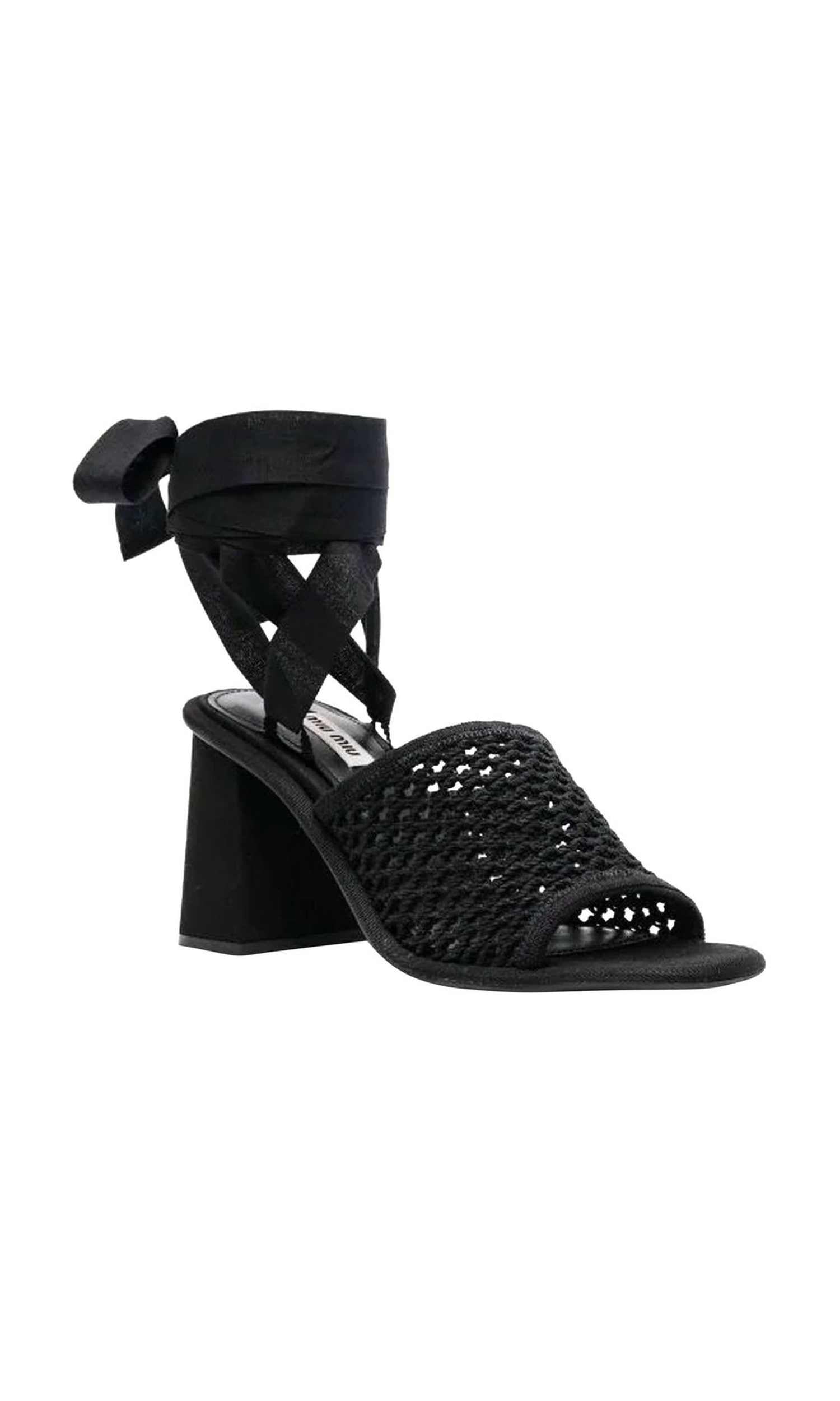 Miu Miu Macrame Sandals Glam Steals