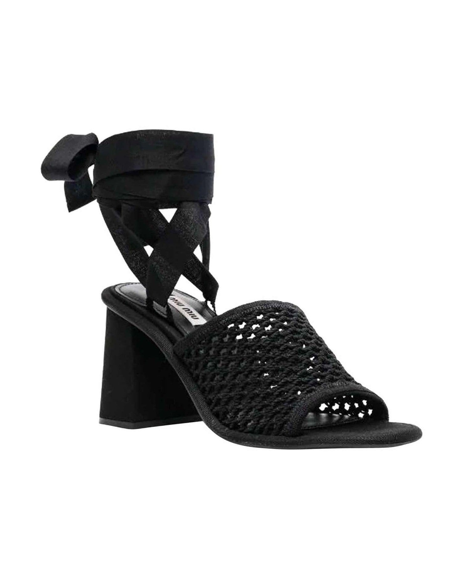Miu Miu Macrame Sandals Glam Steals