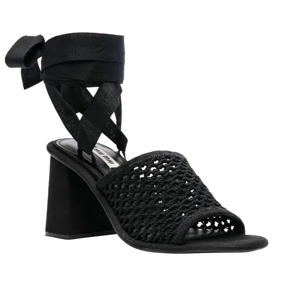 Miu Miu Macrame Sandals Glam Steals