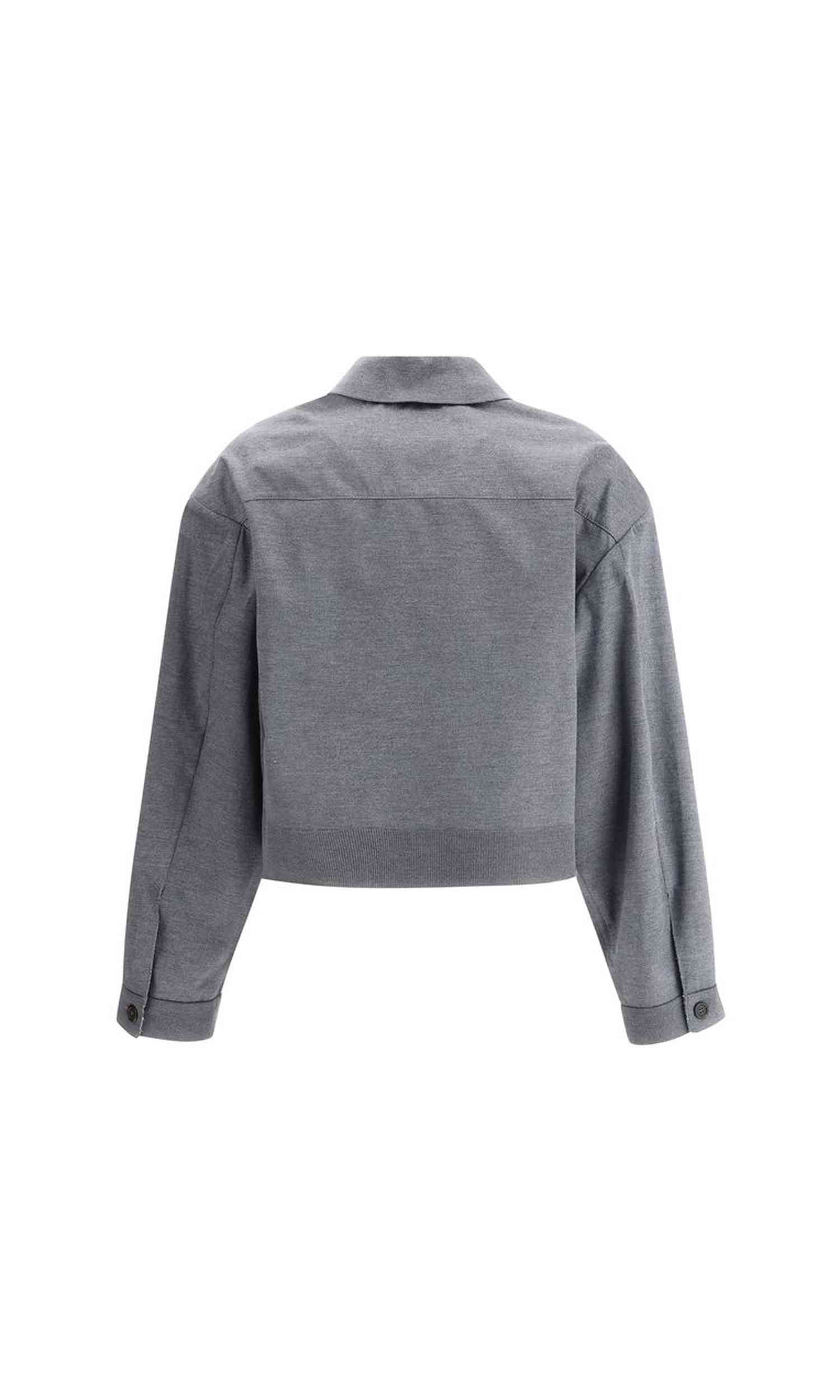 Miu Miu Mélange Zip Jacket Glam Steals