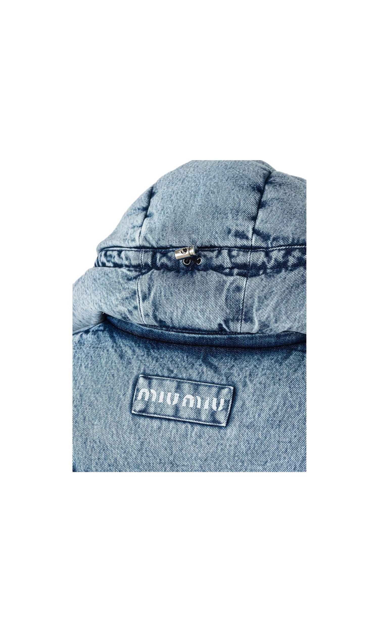 Miu Miu Polyester Jackets & Blue Coat Glam Steals