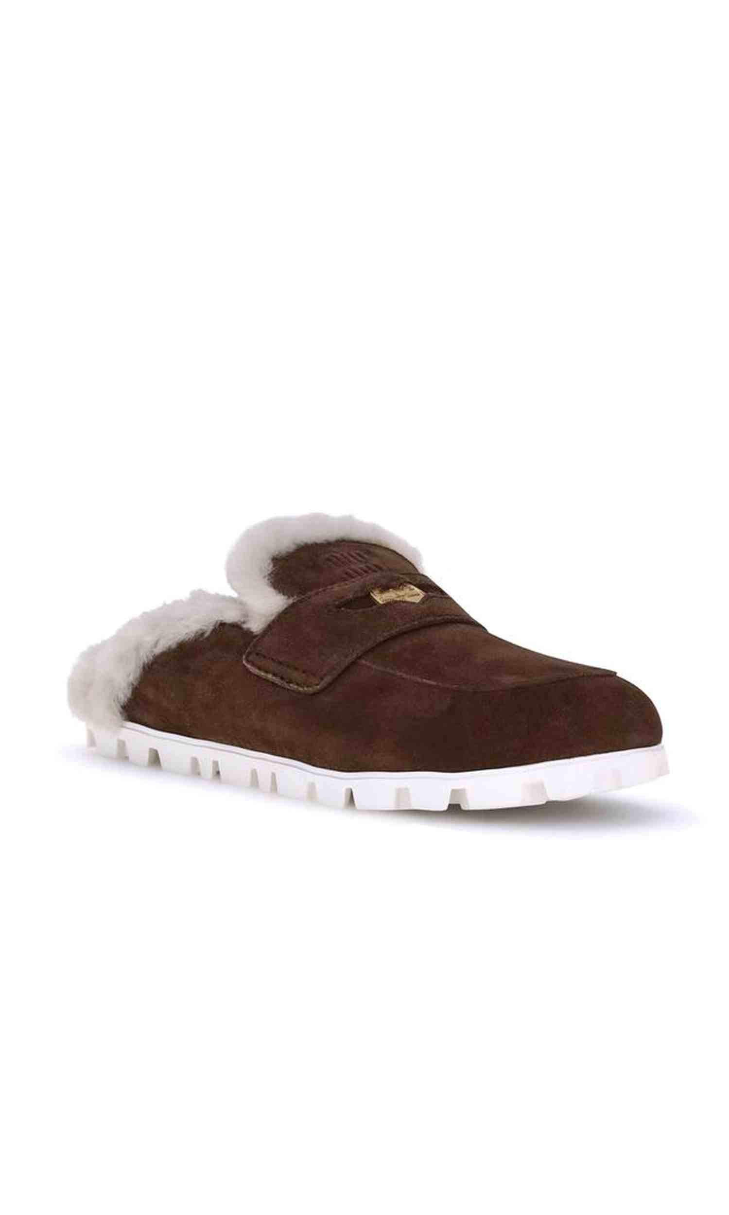 Miu Miu Shearling Mules Glam Steals