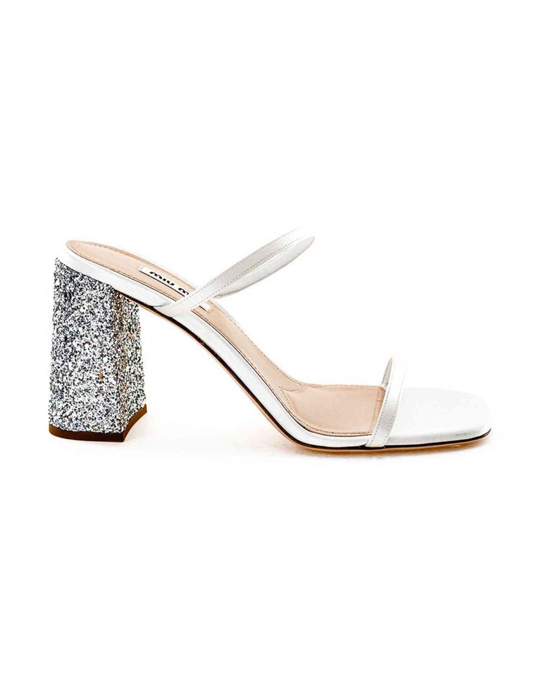 Miu Miu Silk White Sandal Glam Steals