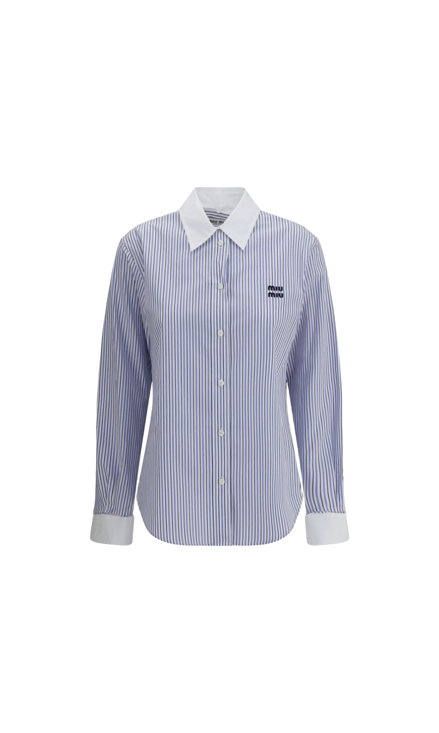 Miu Miu Striped Shirt Glam Steals