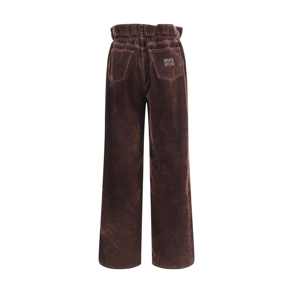 Miu Miu Velvet Pants Glam Steals