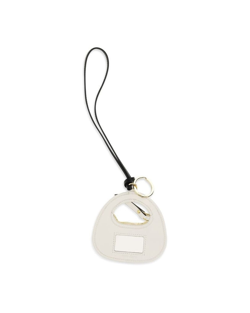 Miu Miu White Keychain Glam Steals