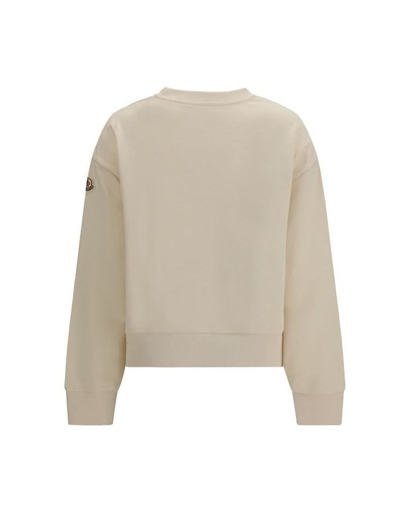 Moncler Beige Cotton Sweatshirt 