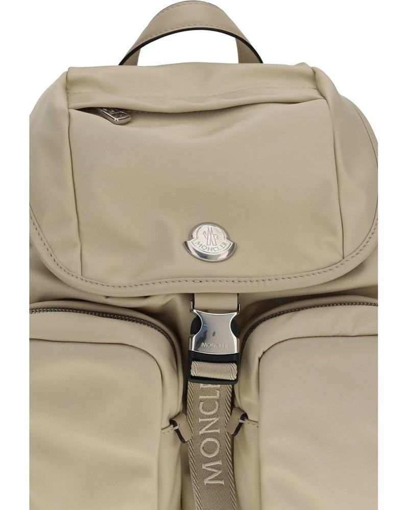 Moncler Beige Polyamide Backpack Glam Steals