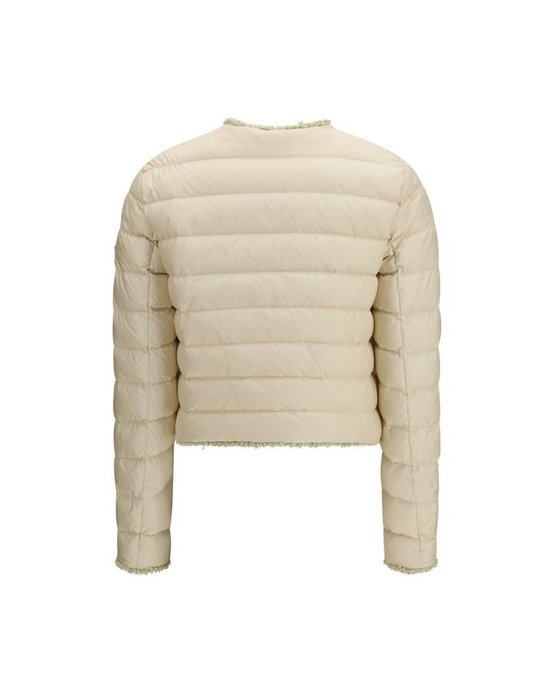 Moncler Beige Polyamide Coat Glam Steals