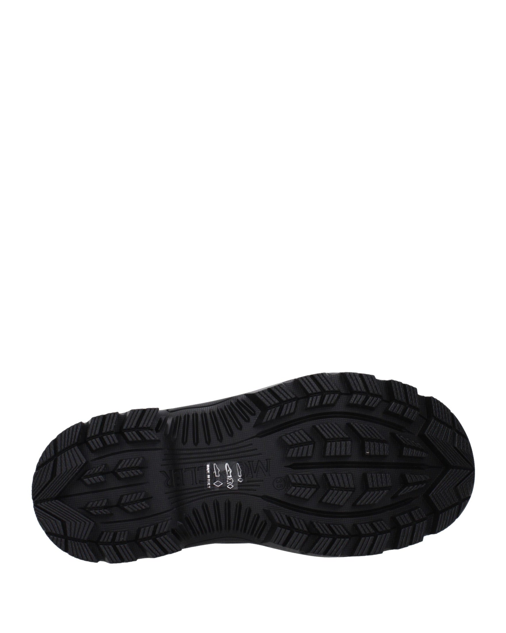 Moncler Black Cotton Ankle Boots Glam Steals