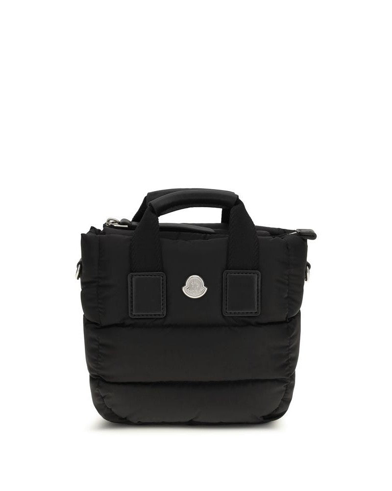 Moncler Black Goose Down Shoulder Bag Glam Steals