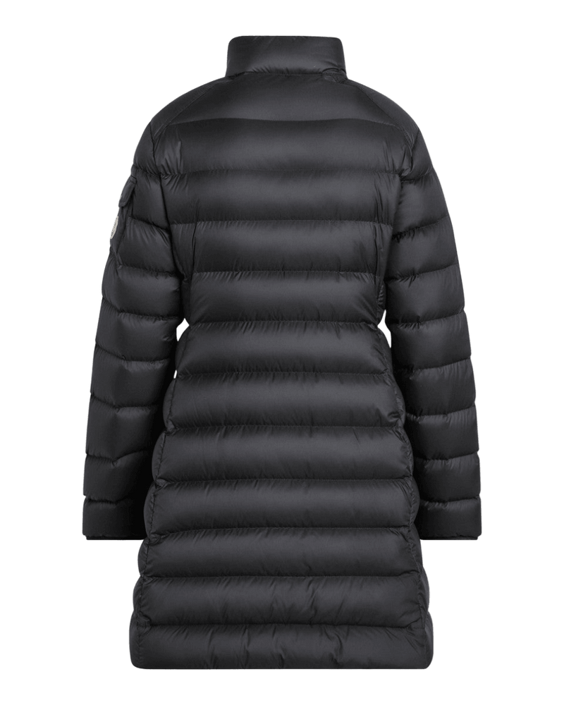 Moncler Black Igesse Midi Down Jacket Glam Steals