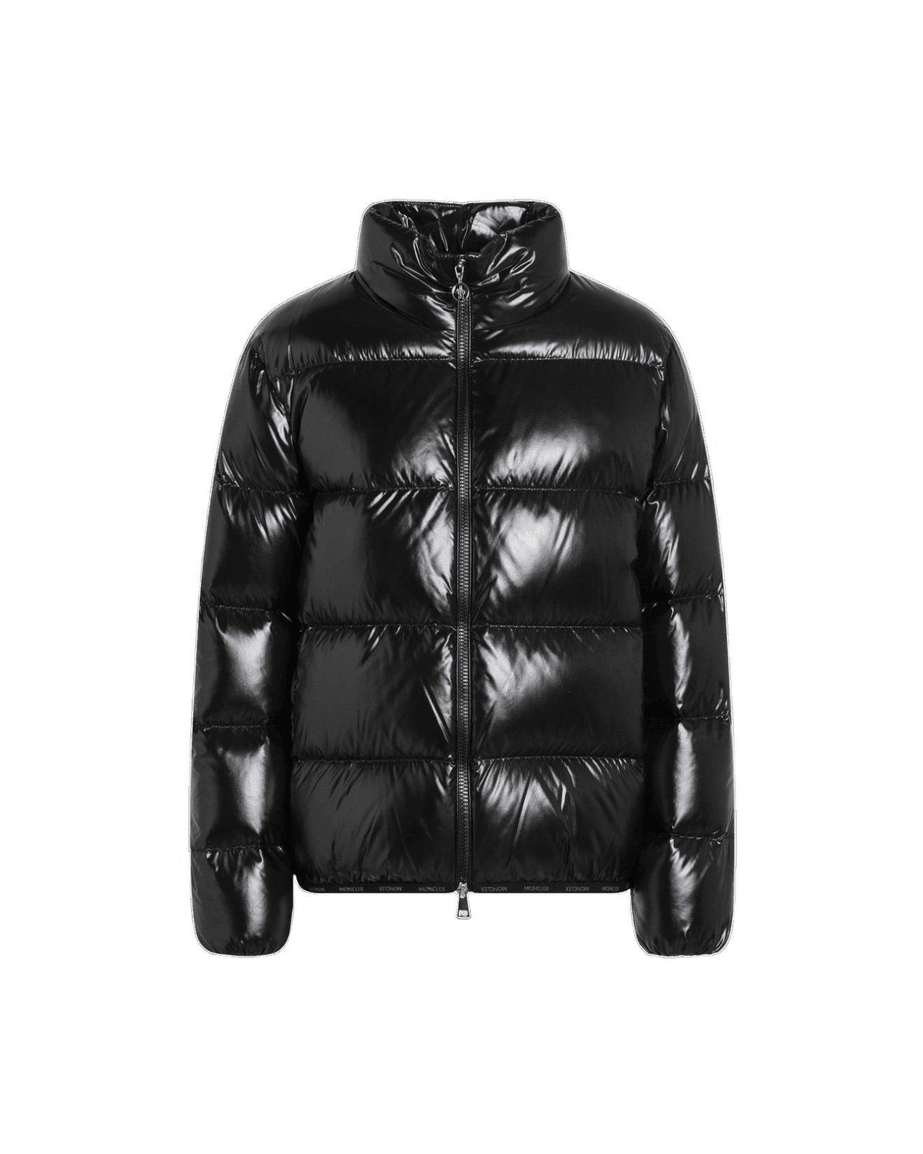 Moncler Black Nylon Abbadia Down Jacket Glam Steals