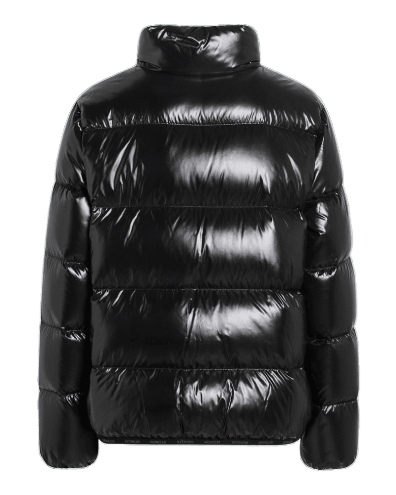 Moncler Black Nylon Abbadia Down Jacket Glam Steals