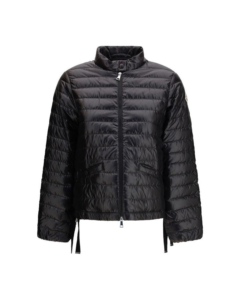 Moncler Black Polyamide Coat Glam Steals