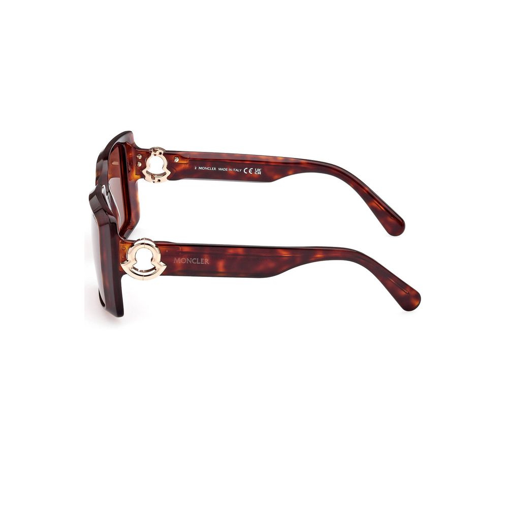 Moncler Brown Pantograph Sunglasses Glam Steals