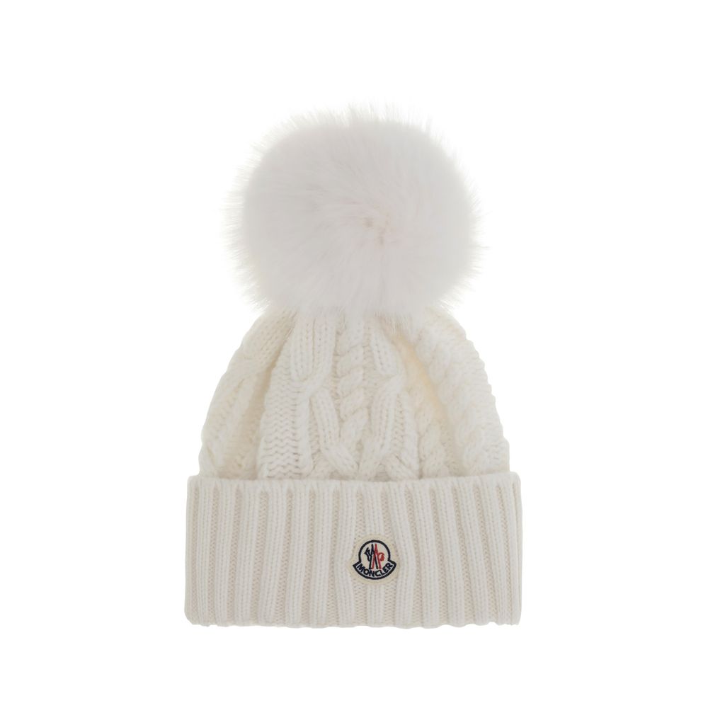 Moncler Cashmere Blend Hat with Pom Pon Glam Steals