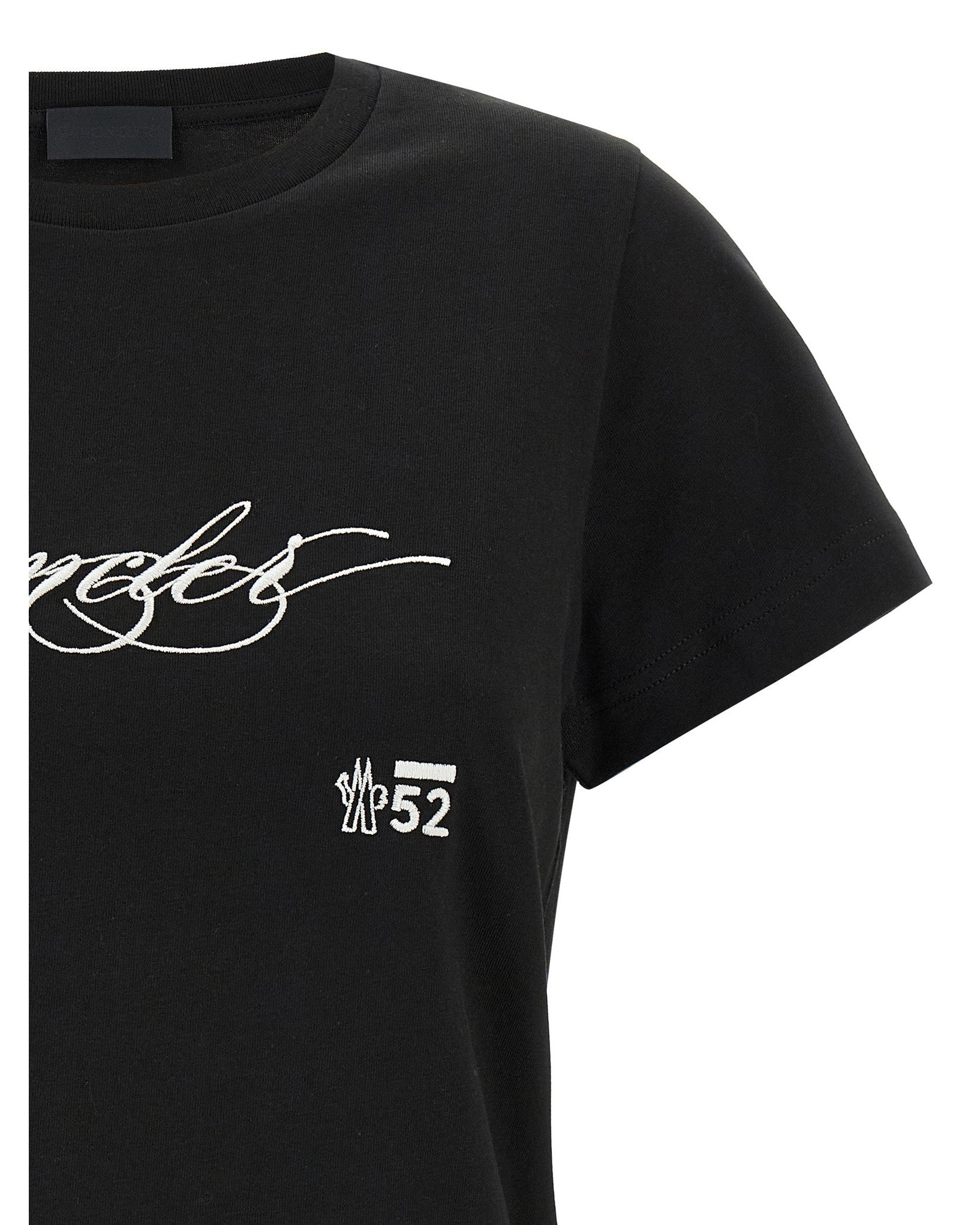 Moncler Embroidery T-shirt Glam Steals