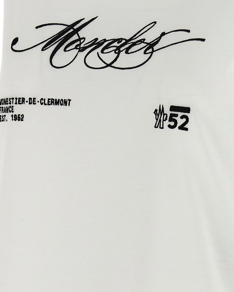 Moncler Embroidery T-shirt Glam Steals