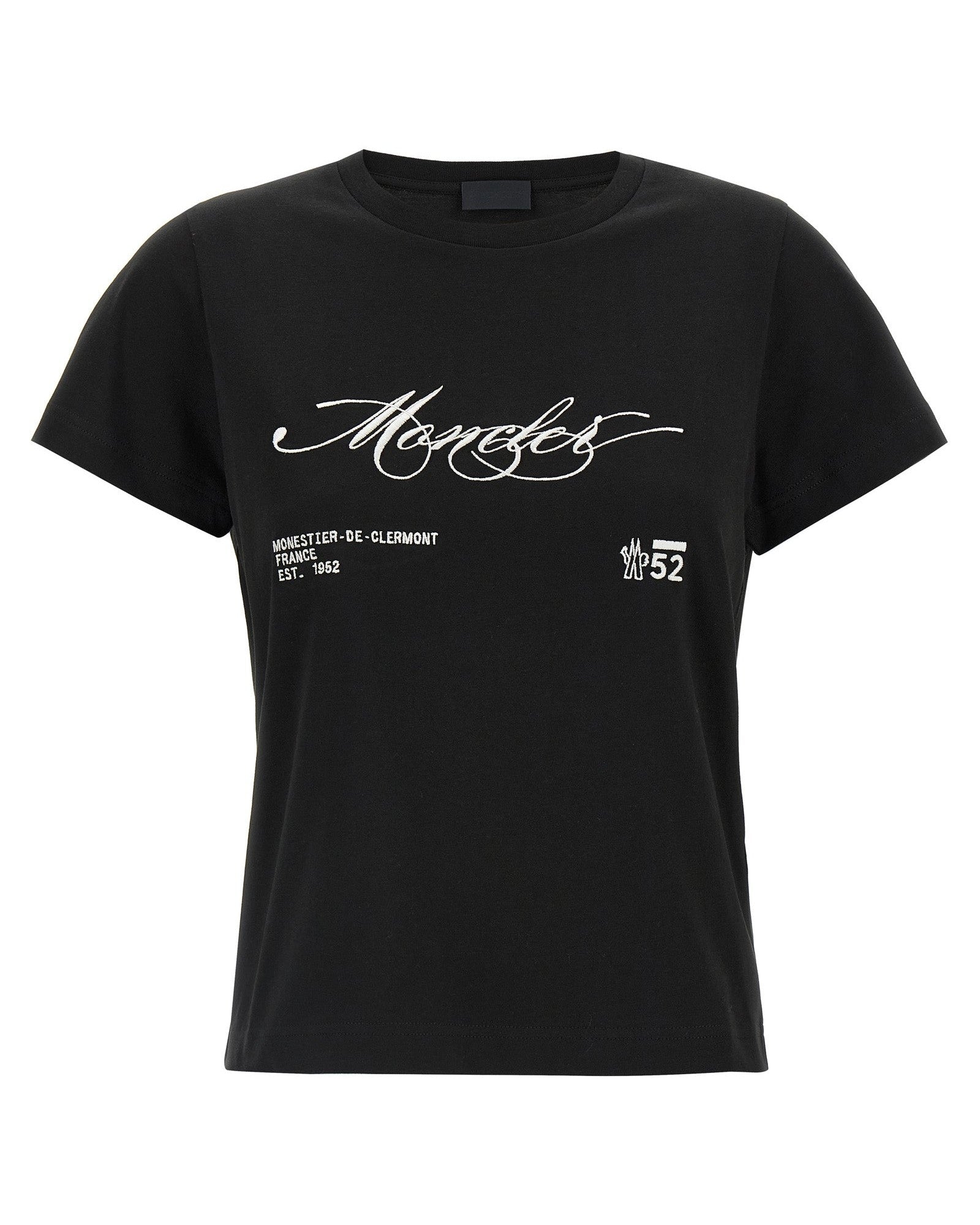 Moncler Embroidery T-shirt Glam Steals