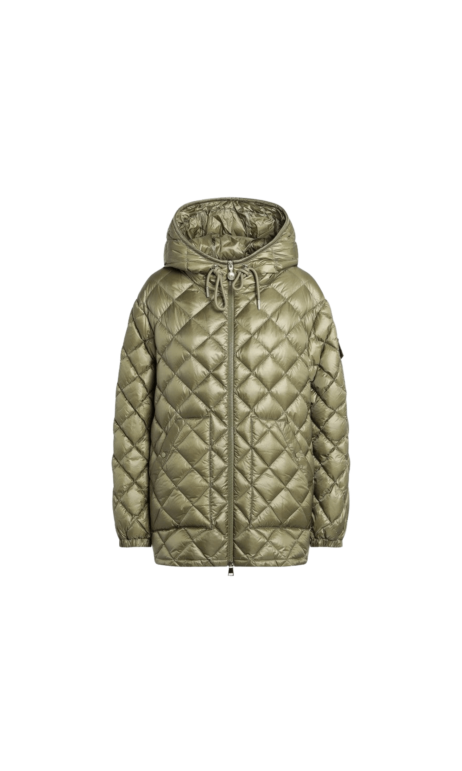 Moncler Green Nylon Quilted Jacket Glam Steals
