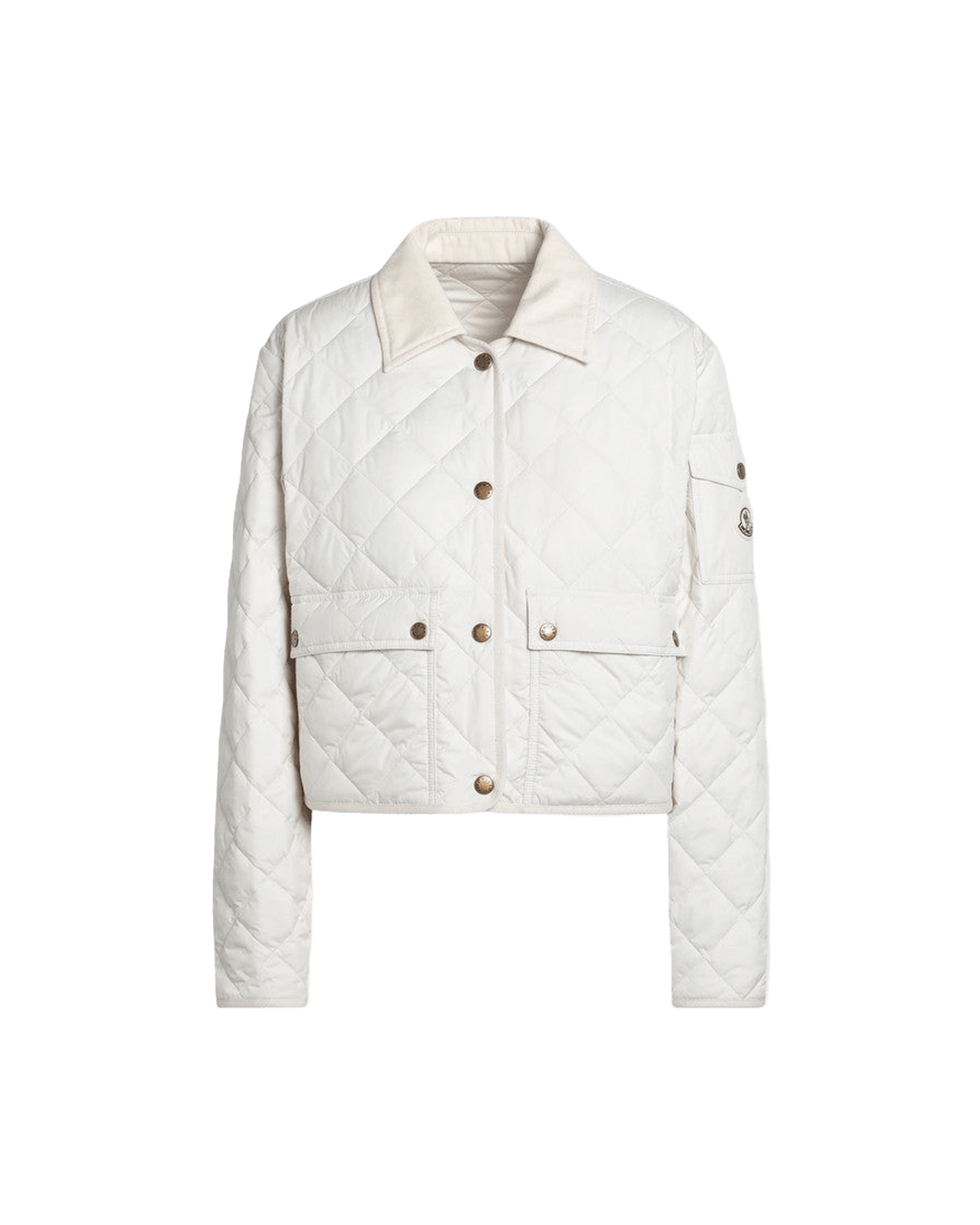 Moncler Ivory Chitre Quilted Jacket Glam Steals