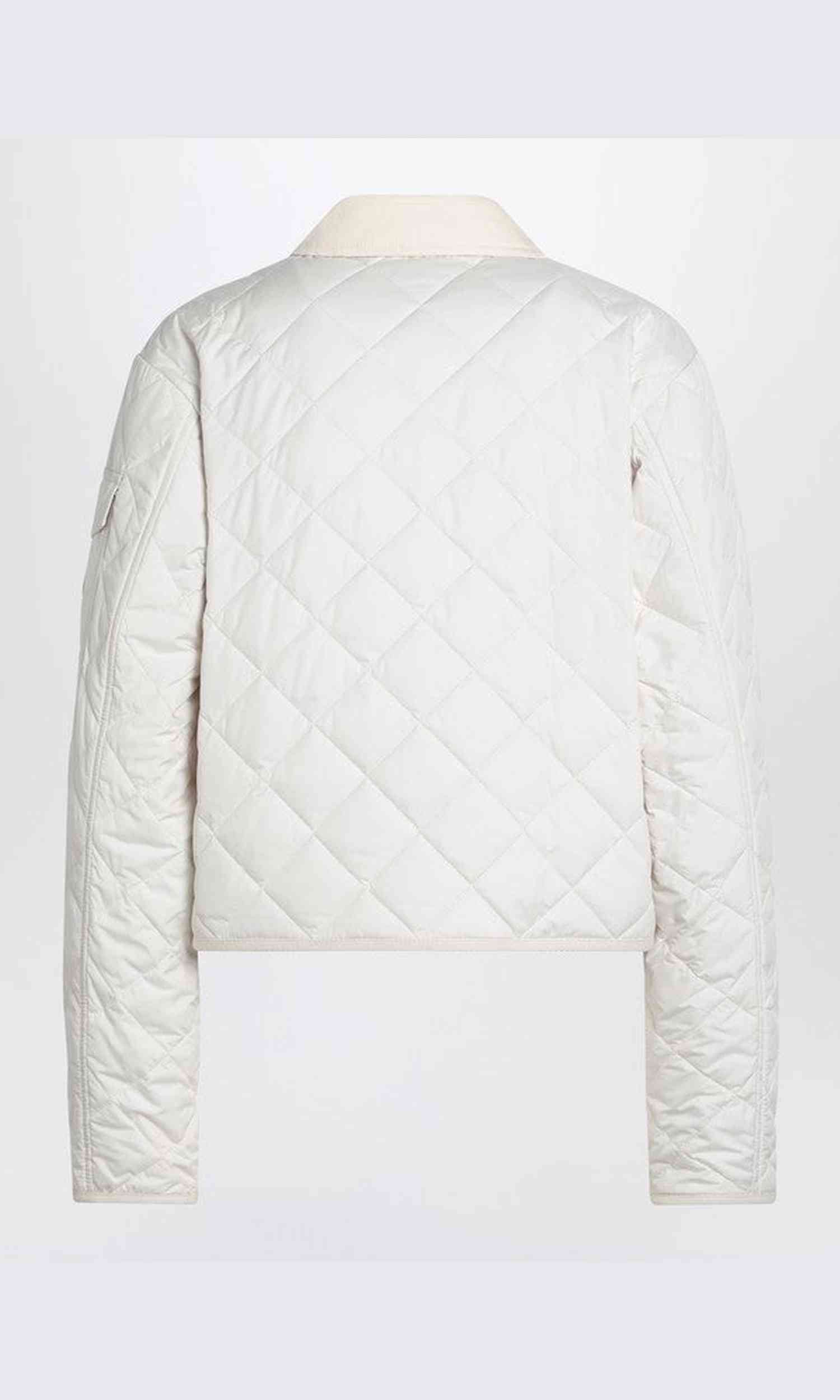 Moncler Ivory Chitre Quilted Jacket Glam Steals