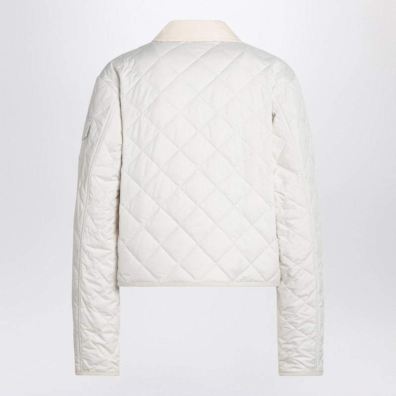 Moncler Ivory Chitre Quilted Jacket Glam Steals