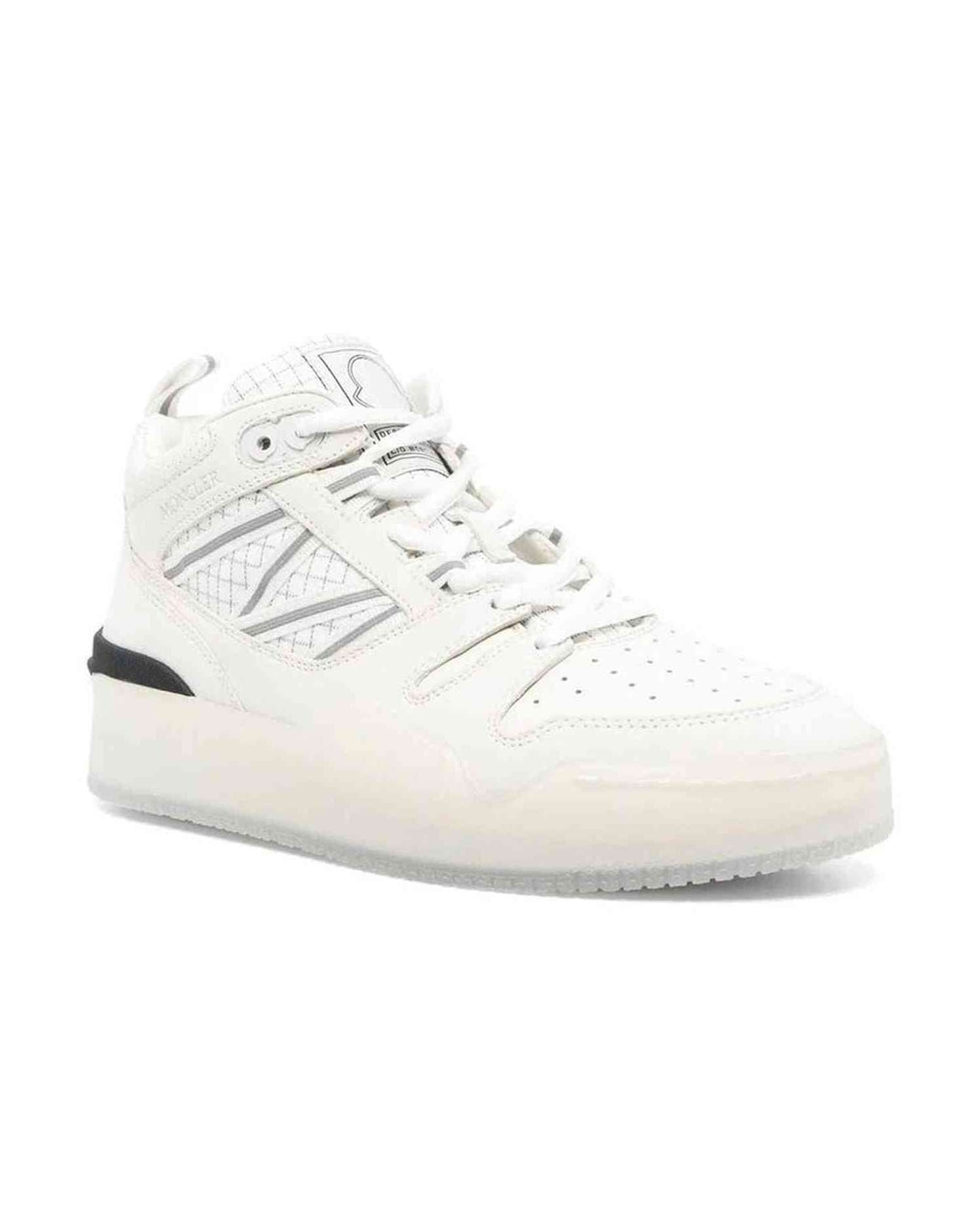 Moncler Leather Pivot Sneakers Glam Steals