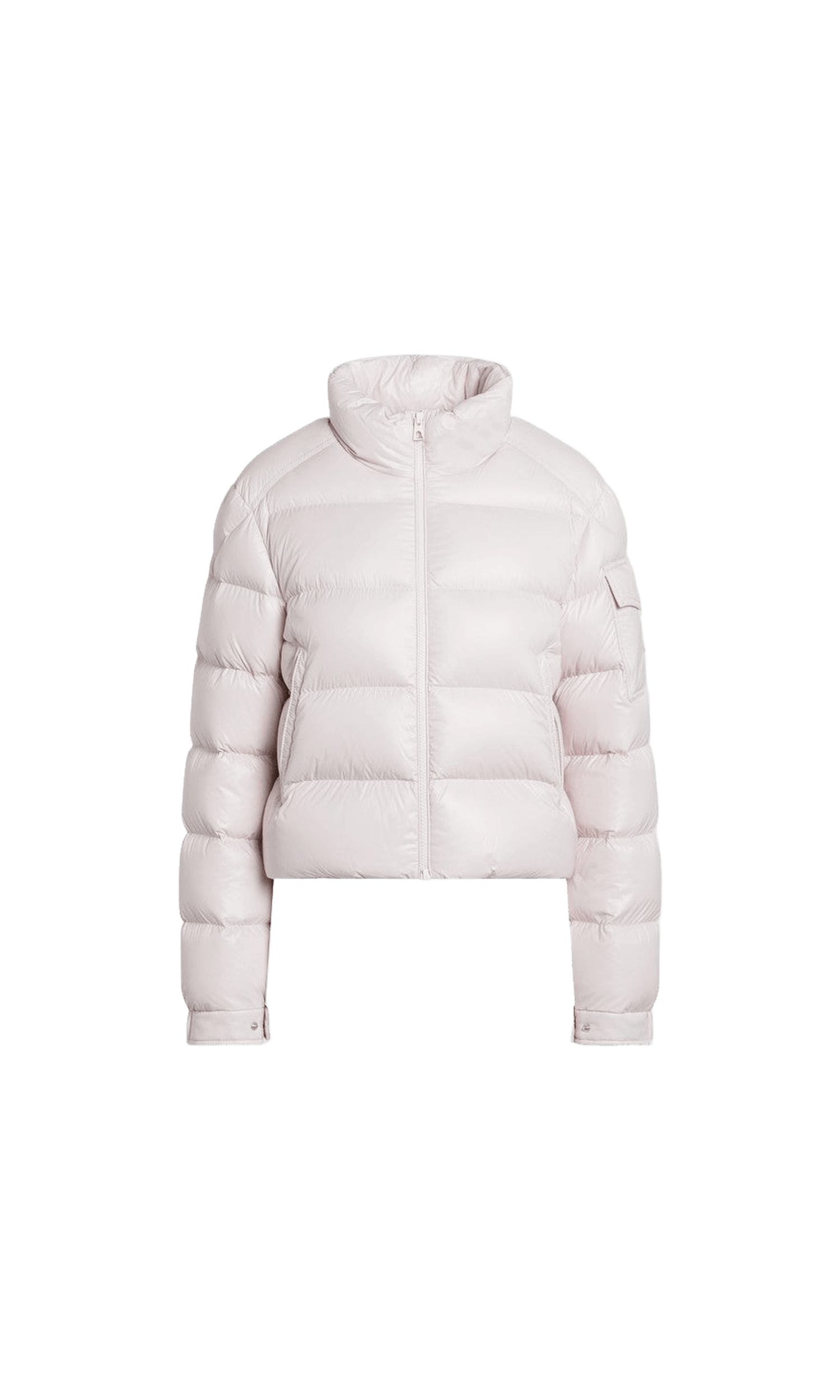 Moncler Light Pink Petra Short Puffer Jacket Glam Steals