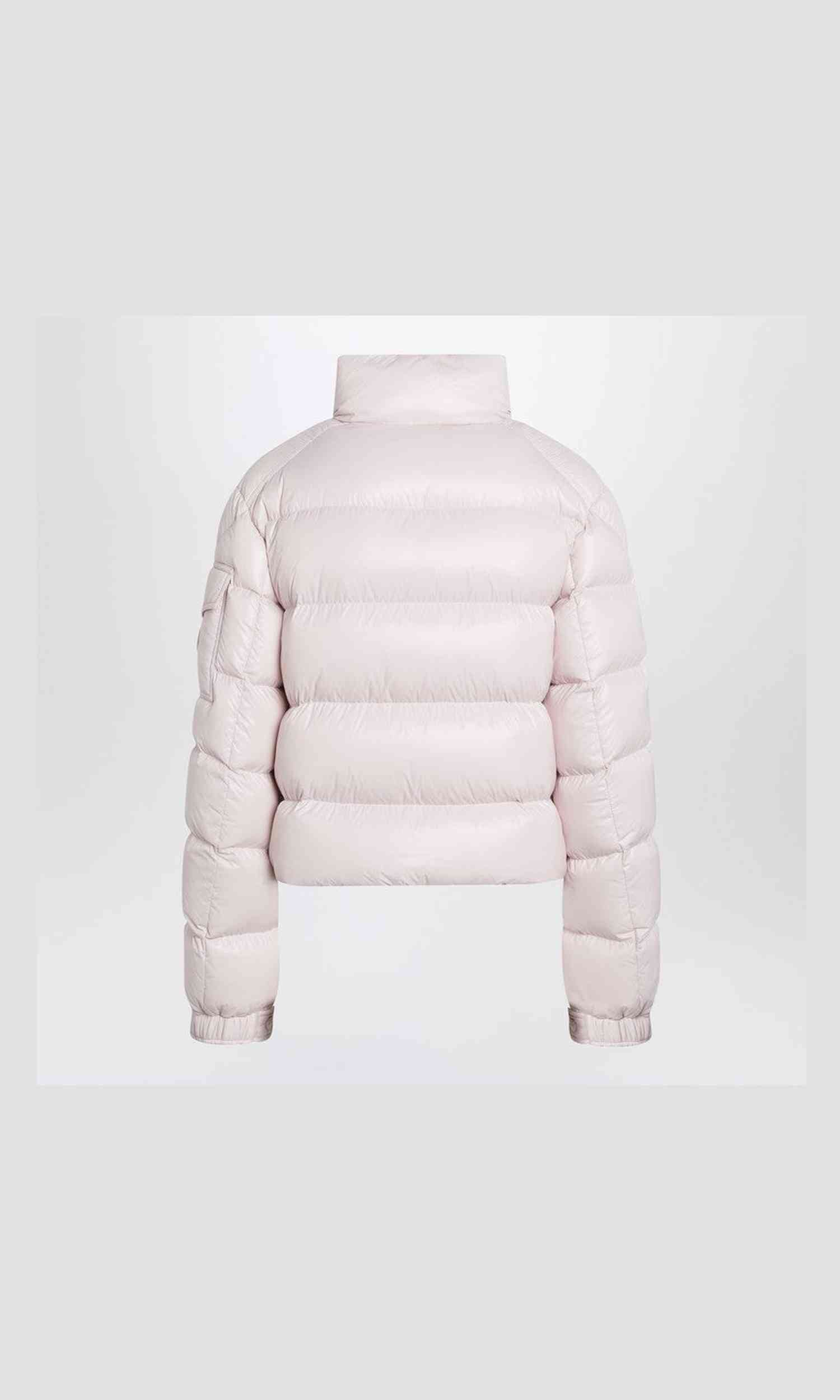 Moncler Light Pink Petra Short Puffer Jacket Glam Steals