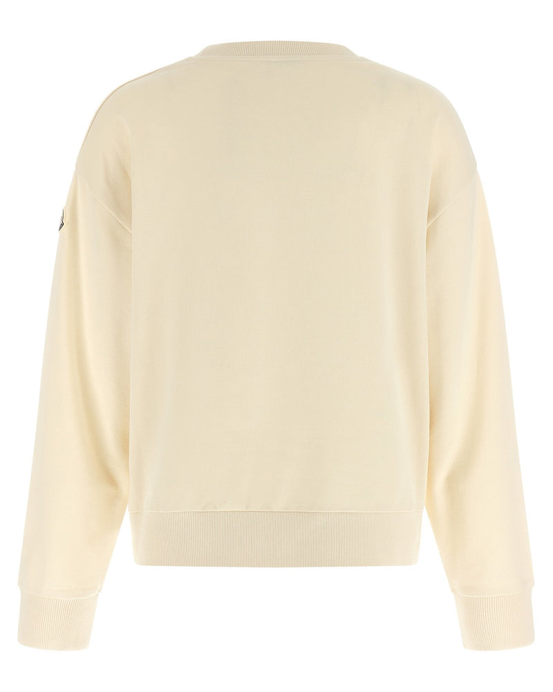 Moncler Logo Embroidery Sweat-shirt Glam Steals