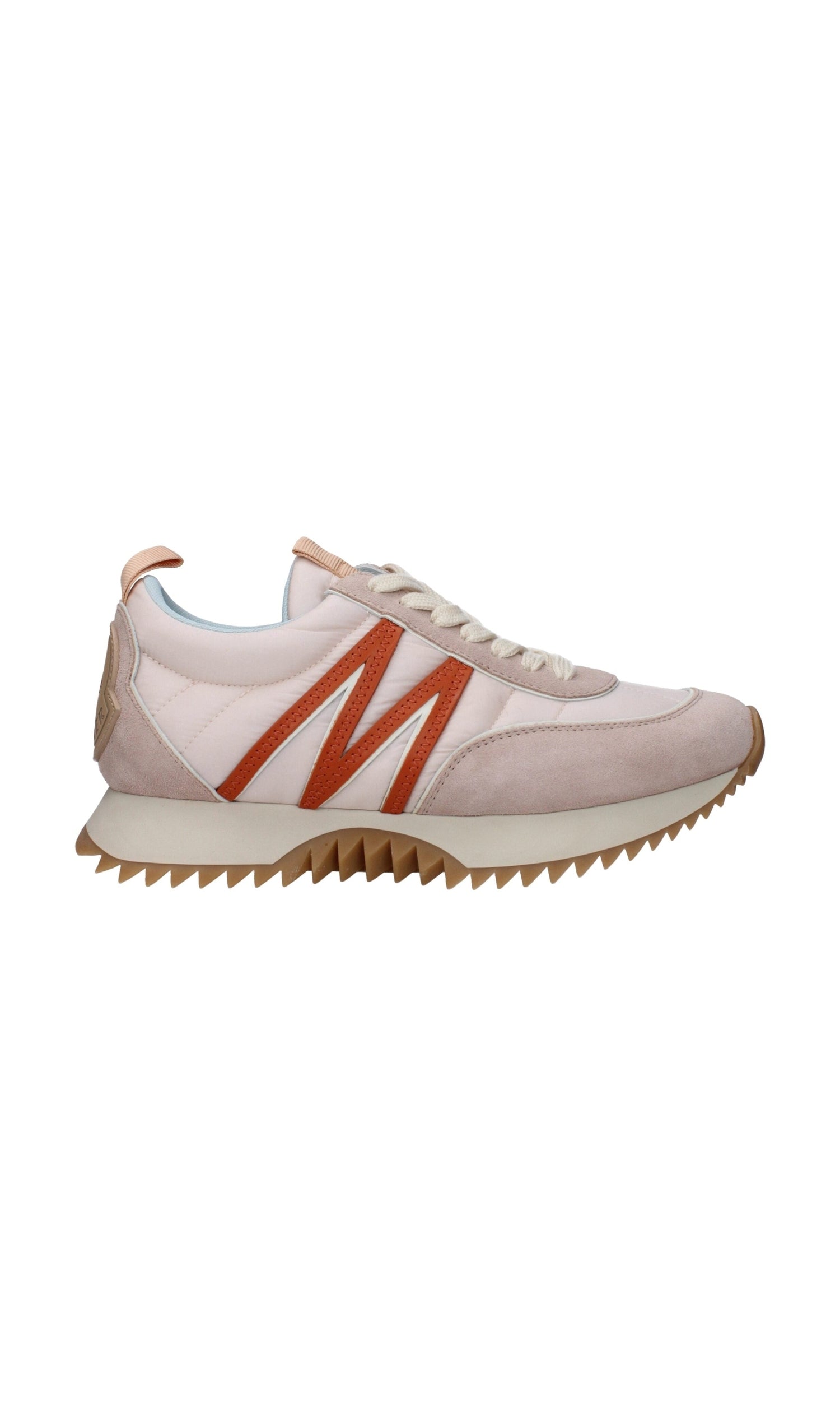 Moncler Pink Fabric Chunky Sneakers Glam Steals
