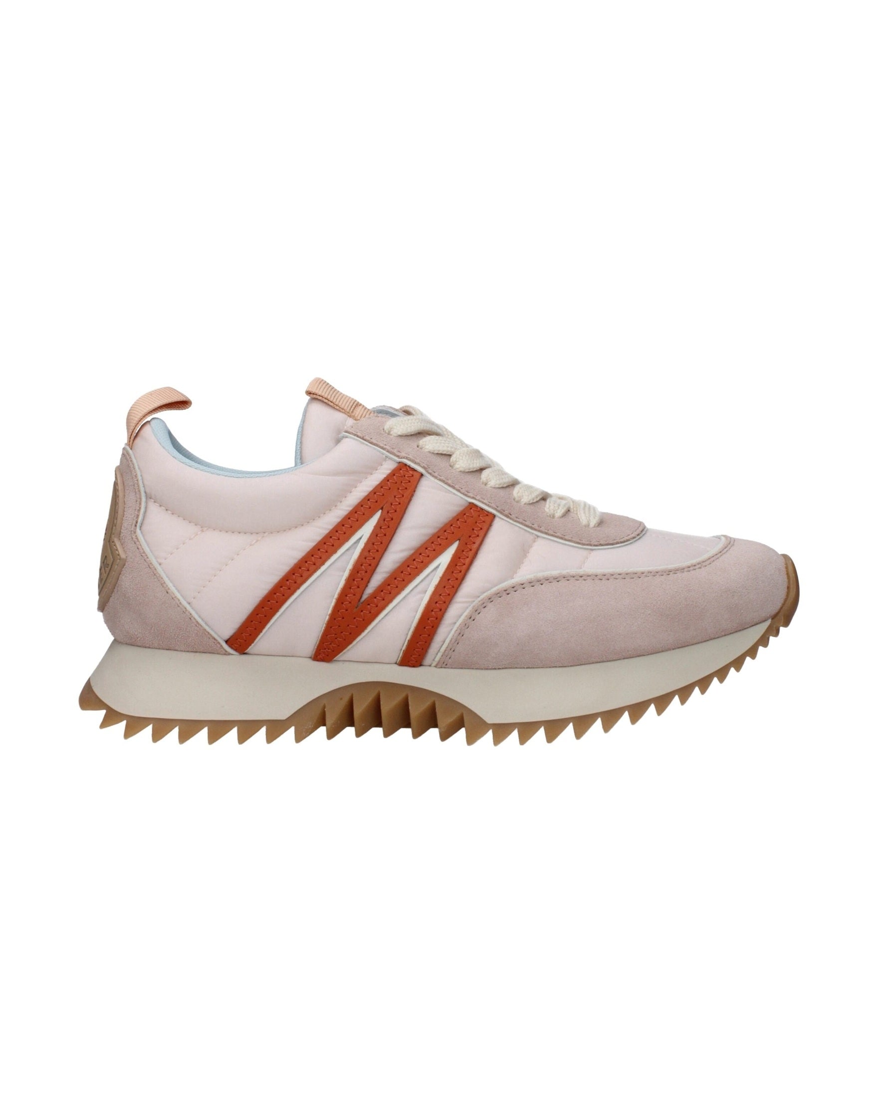 Moncler Pink Fabric Chunky Sneakers Glam Steals