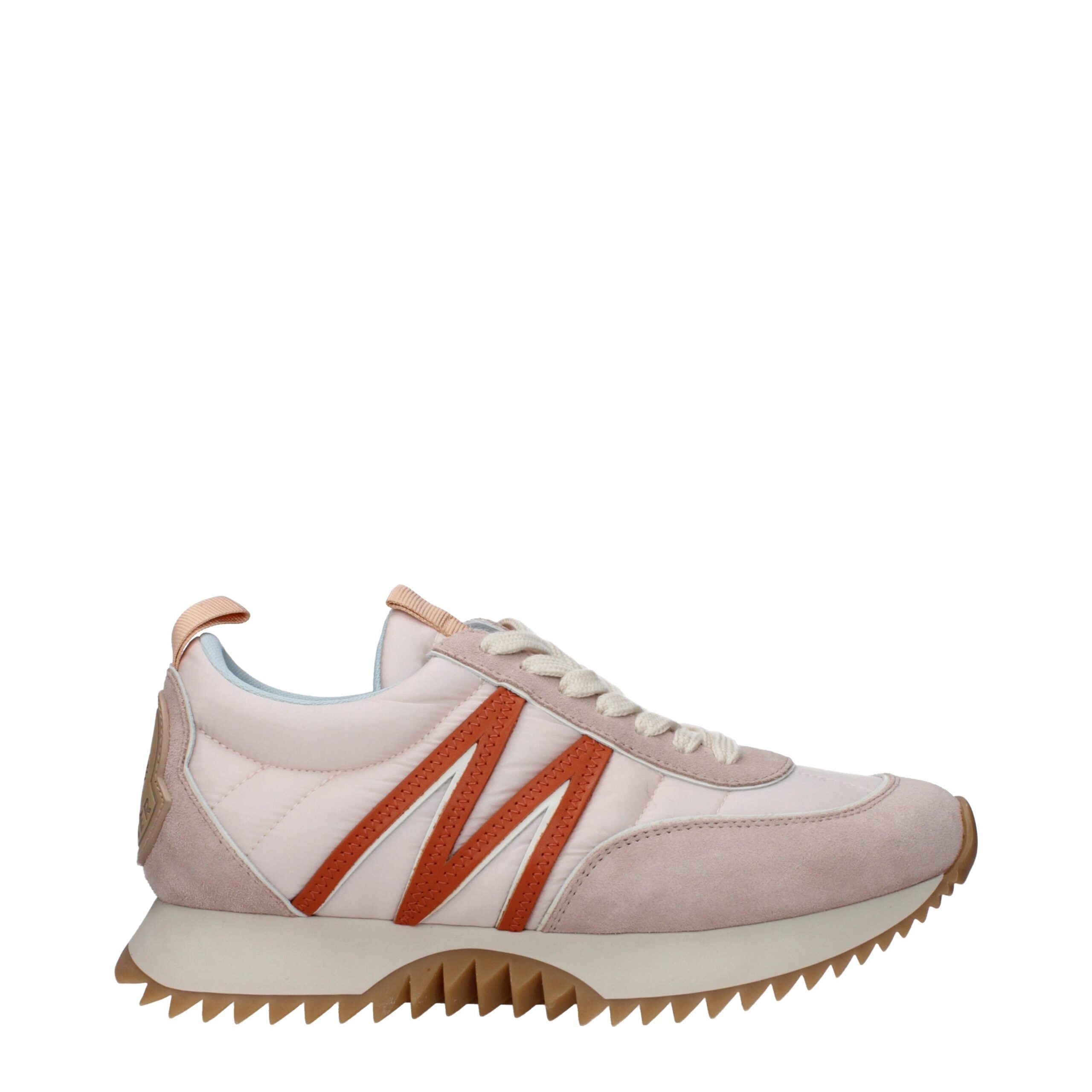 Moncler Pink Fabric Chunky Sneakers Glam Steals