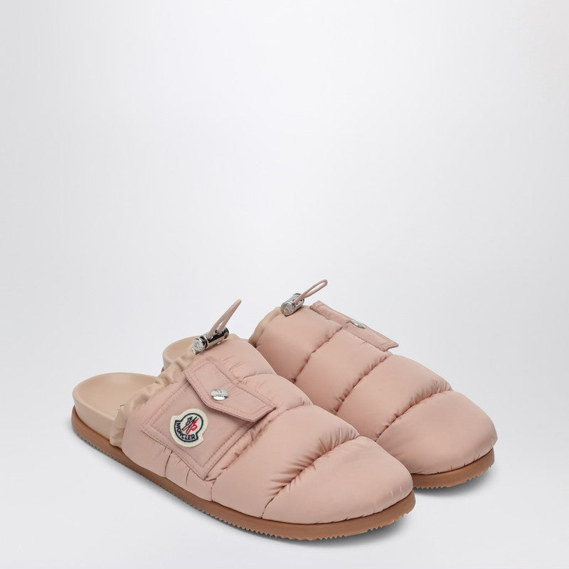 Moncler Pink Nylon Mule Mon Pocket Glam Steals