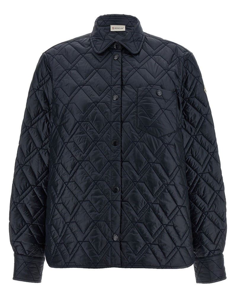 Moncler Quilted Overshirt Glam Steals