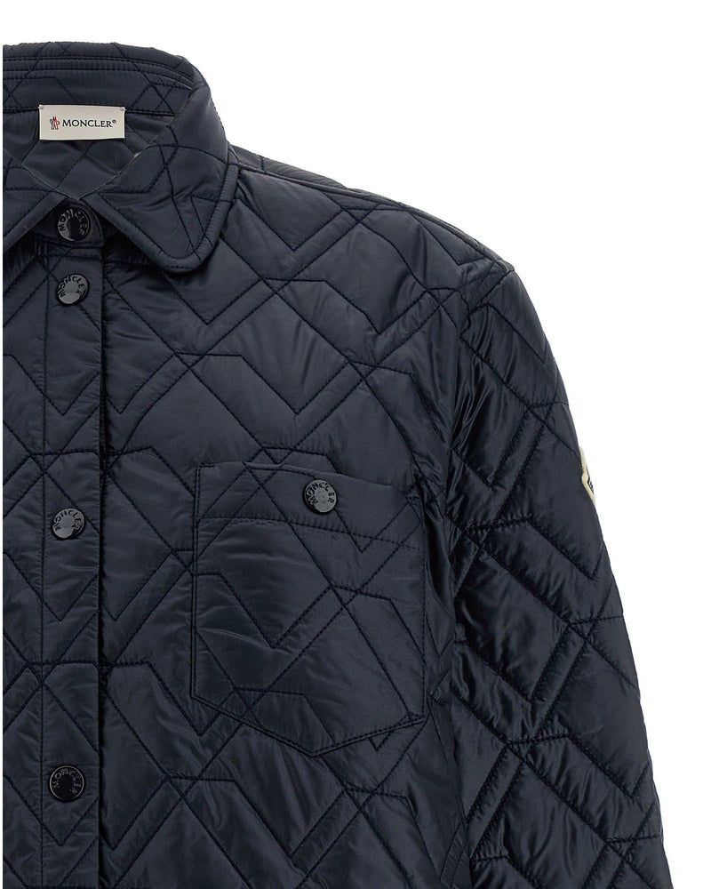 Moncler Quilted Overshirt Glam Steals