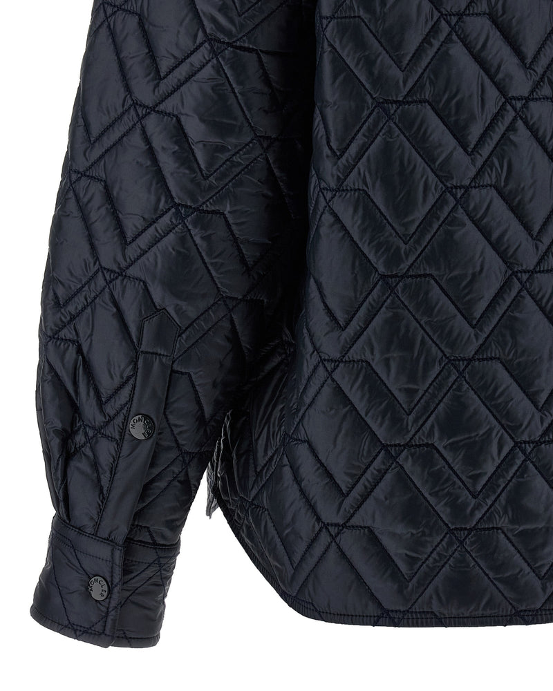 Moncler Quilted Overshirt Glam Steals