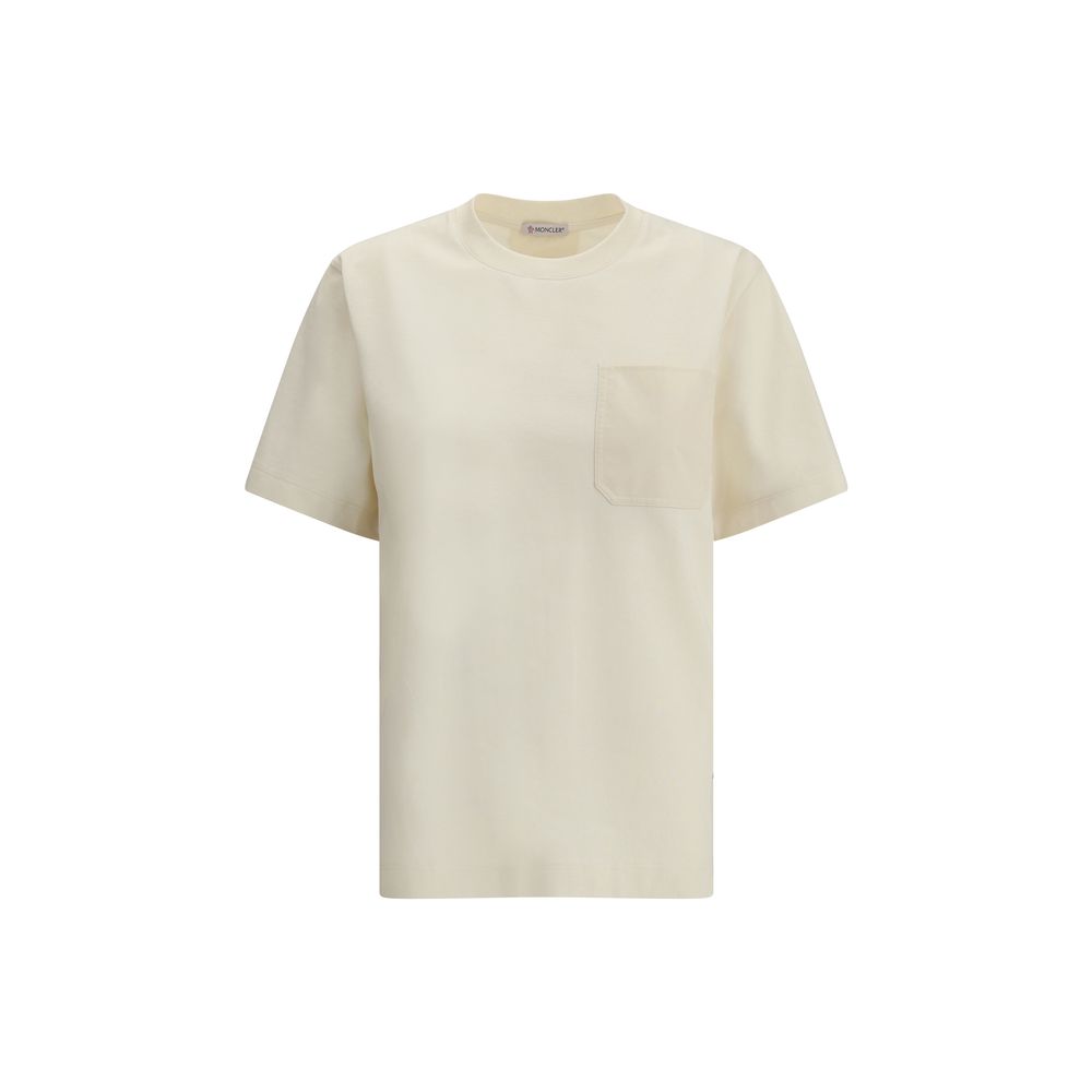 Moncler T-Shirt With Side Slits Glam Steals