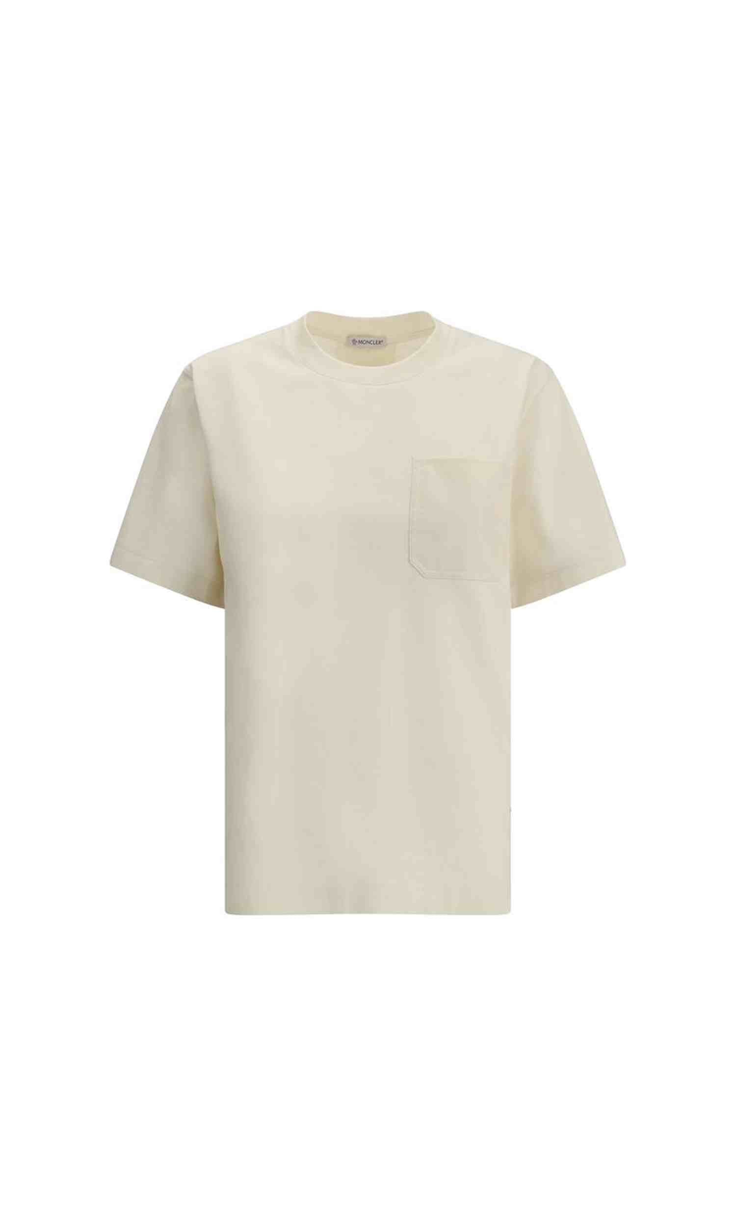 Moncler T-Shirt With Side Slits Glam Steals
