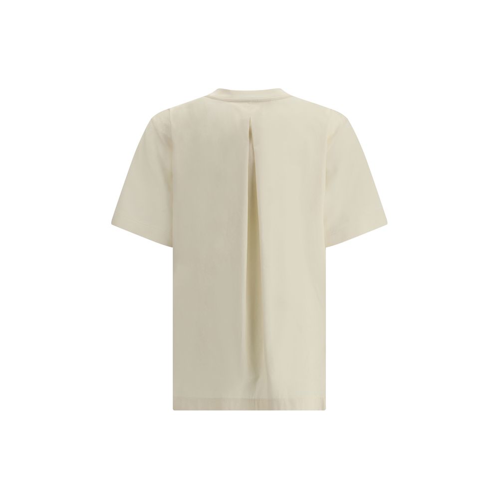 Moncler T-Shirt With Side Slits Glam Steals