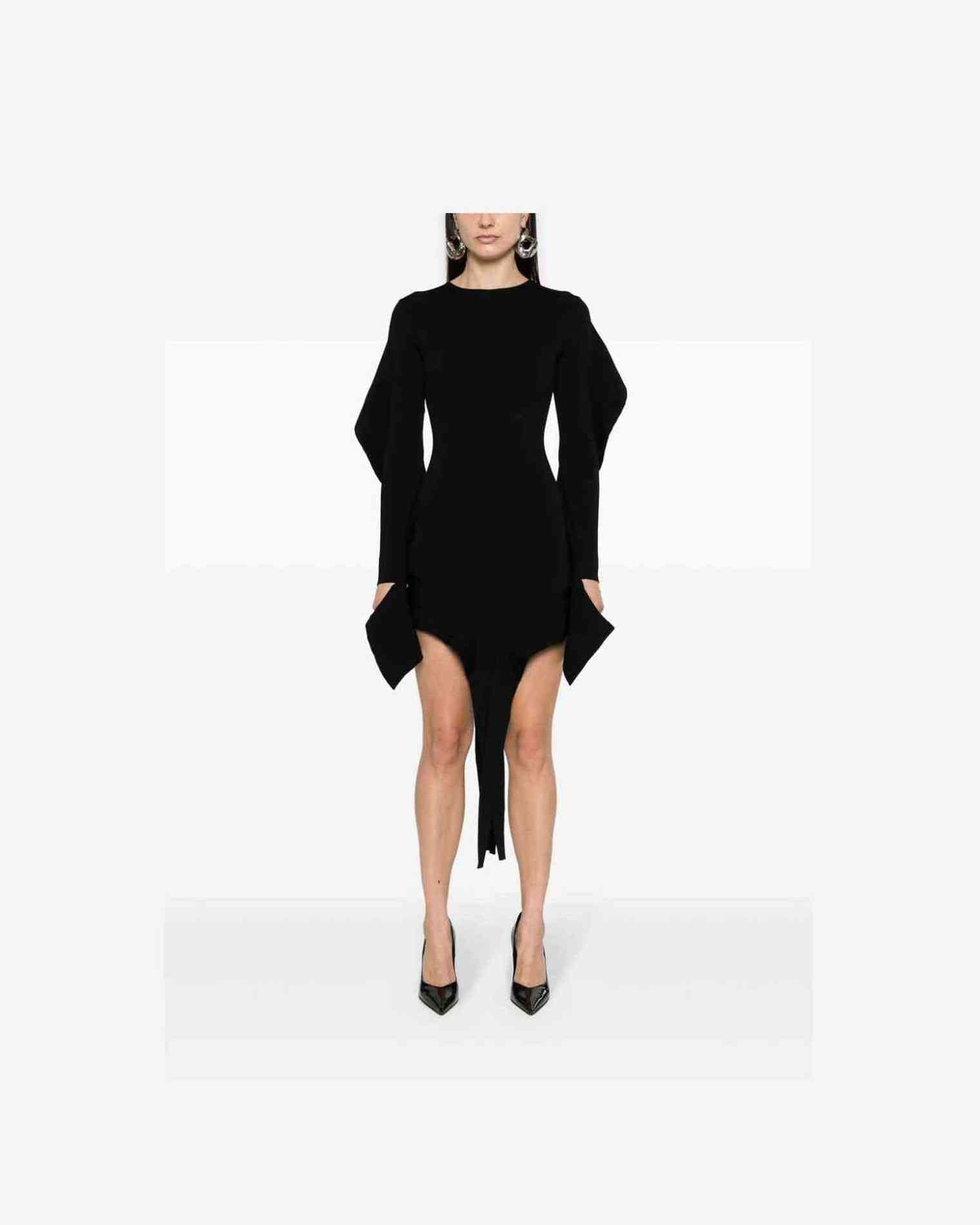Mugler Black Dress Glam Steals