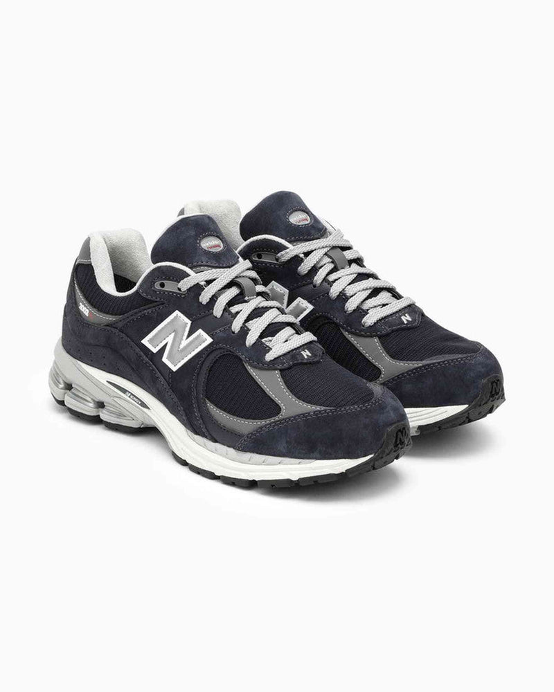 New Balance Blue Leather Low 2002R Eclipse Trainer Glam Steals