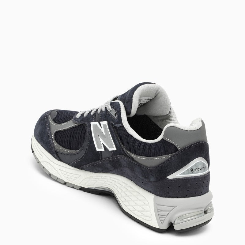 New Balance Blue Leather Low 2002R Eclipse Trainer Glam Steals