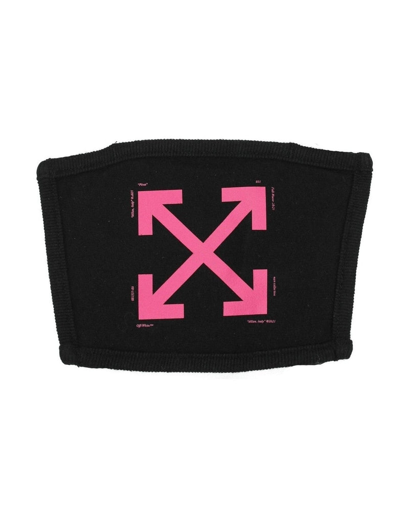 Off-White Black Cotton Facemasks Glam Steals