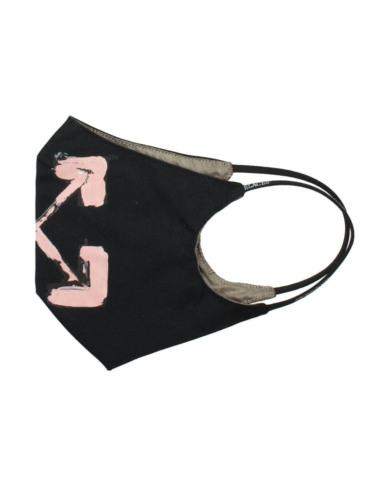 Off-White Black Cotton Facemasks Glam Steals