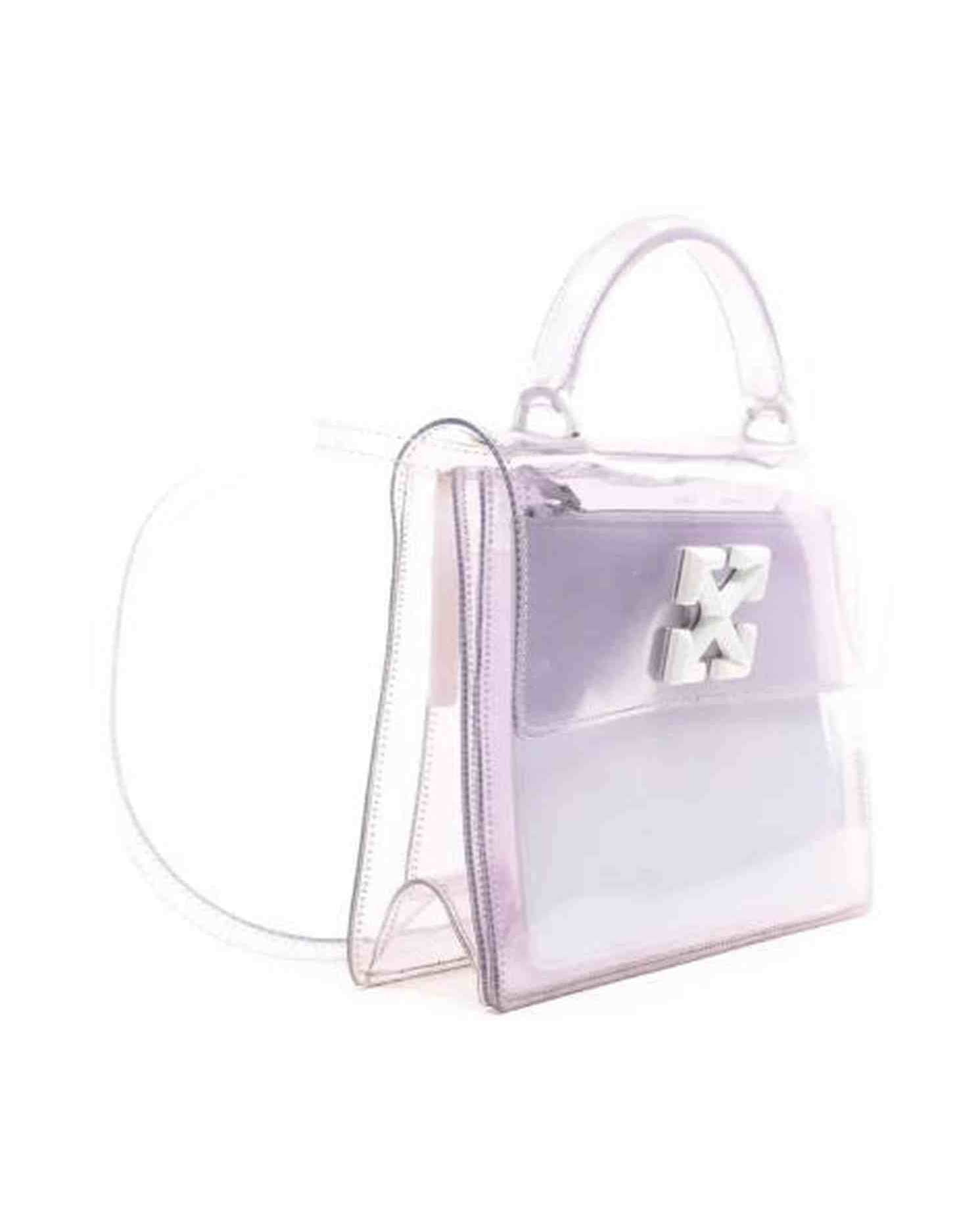 Off-White Pvc Crossbody Bag Glam Steals