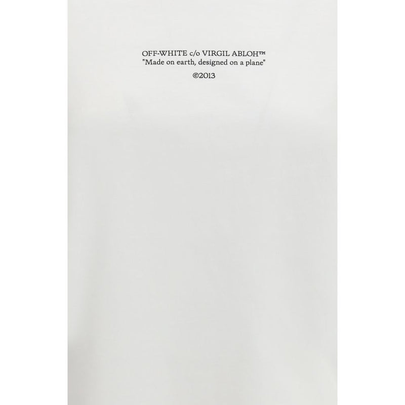 Off-white Cotton White T-shirt Glam Steals
