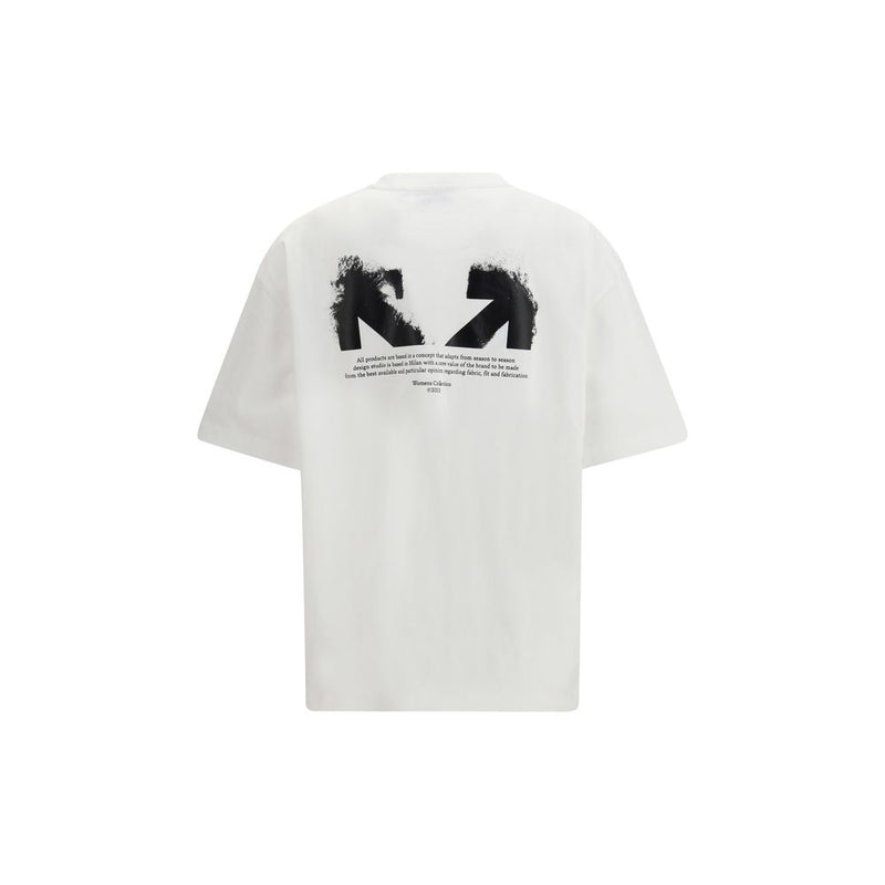 Off-white Cotton White T-shirt Glam Steals